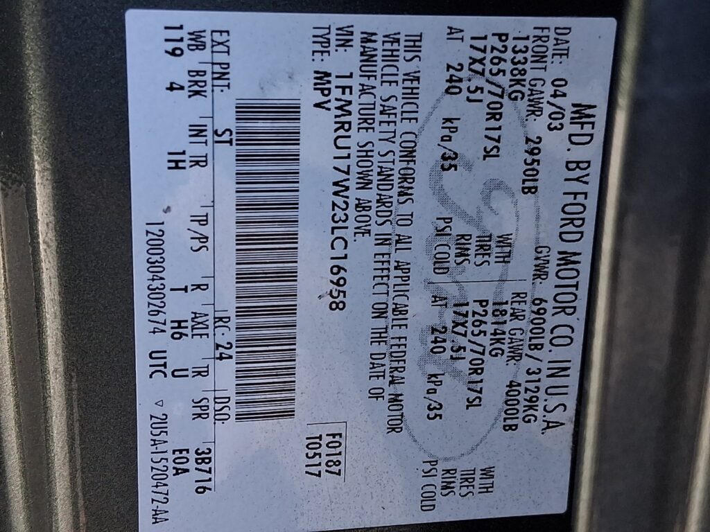 2003 Ford Expedition